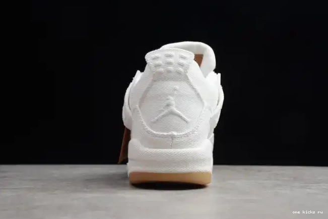 Rep Onekick 'White' 4 Levi's AO2571-100 x Jordan Air 0422